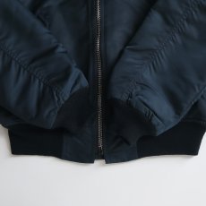 画像5: 80's SPIEWAK MA-1 style REVERSIBLE ZIP FLIGHT JACKET "MADE IN USA" (5)