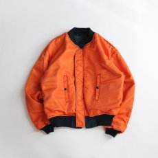 画像10: 80's SPIEWAK MA-1 style REVERSIBLE ZIP FLIGHT JACKET "MADE IN USA" (10)