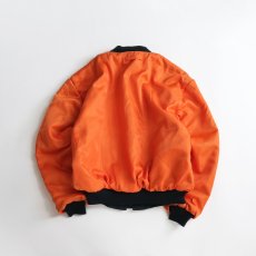 画像11: 80's SPIEWAK MA-1 style REVERSIBLE ZIP FLIGHT JACKET "MADE IN USA" (11)