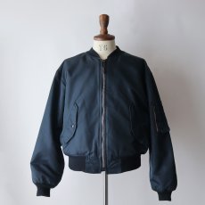 画像17: 80's SPIEWAK MA-1 style REVERSIBLE ZIP FLIGHT JACKET "MADE IN USA" (17)