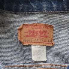 画像9: 〜80's LEVI'S 70505 DENIM TRUCKER JACKET "SIZE 44" (9)