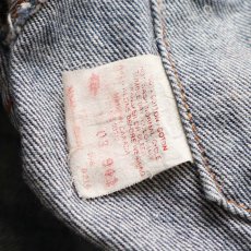 画像10: 80's LEVI'S 70506 DENIM 4-POCKET TRUCKER JACKET "MADE IN CANADA" (10)