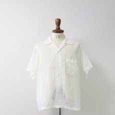 画像7: 50's OUTDOOR MAN NYLON MESH S/S BOX SUMMER SHIRT (7)