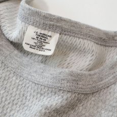 画像5: 80's J.E. MORGAN GRAY HEAVY COTTON L/S THERMAL (5)