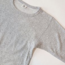 画像3: 80's J.E. MORGAN GRAY HEAVY COTTON L/S THERMAL (3)