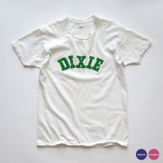 画像1: 70's UNKNOWN BRAND COTTON PRINT S/S TEE "DIXIE" (1)