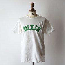 画像10: 70's UNKNOWN BRAND COTTON PRINT S/S TEE "DIXIE" (10)