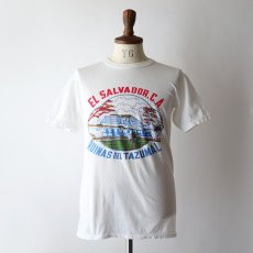 画像9: 70's CYGNUS COTTON PRINT S/S TEE "EL SALVADOR. C.A." (9)