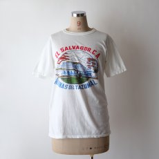 画像12: 70's CYGNUS COTTON PRINT S/S TEE "EL SALVADOR. C.A." (12)