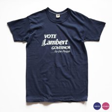 画像1: 〜80's RUSSELL COTTON PRINT S/S TEE "VOTE Lambert" (1)