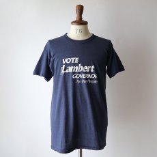 画像7: 〜80's RUSSELL COTTON PRINT S/S TEE "VOTE Lambert" (7)