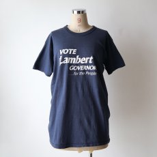 画像10: 〜80's RUSSELL COTTON PRINT S/S TEE "VOTE Lambert" (10)