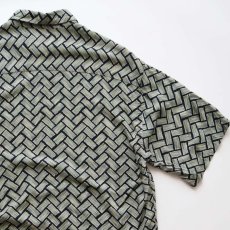 画像5: 〜90's CAMPIA RAYON ALL OVER PATTERN S/S BOX SHIRT (5)