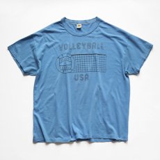 画像3: 〜80's RUSSELL W-PRINT S/S TEE "VOLLEYBALL USA" (3)