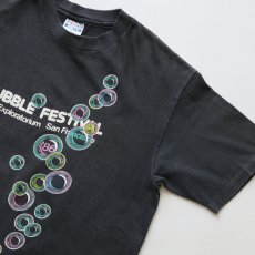 画像4: 80's Hanes COTTON W-PRINT S/S TEE "BUBBLE FESTIVAL '86" "MADE IN USA" (4)