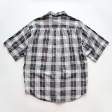 画像2: 〜90's DOCKERS by LEVI'S COTTON CHECK S/S REGULAR COLLAR SHIRT (2)