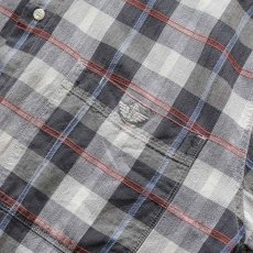 画像7: 〜90's DOCKERS by LEVI'S COTTON CHECK S/S REGULAR COLLAR SHIRT (7)