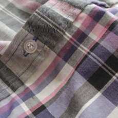 画像7: 80's campus MADRAS CHECK S/S B/D SHIRT (7)