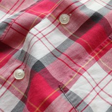 画像7: 60's Squire Casuals by Elbeco COTTON CHECK S/S OPEN COLLAR BOX SHIRT (7)