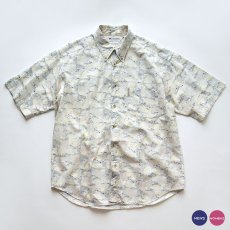 画像1: 90's Columbia COTTON ALL OVER PATTERN S/S B/D SHIRT (1)