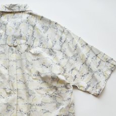 画像5: 90's Columbia COTTON ALL OVER PATTERN S/S B/D SHIRT (5)