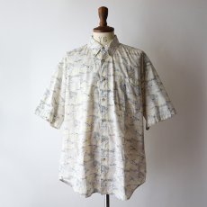 画像9: 90's Columbia COTTON ALL OVER PATTERN S/S B/D SHIRT (9)