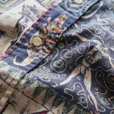 画像8: 〜90's reyn spooner COTTON ALL OVER PATTERN S/S HAWAIIAN BOX SHIRT (8)