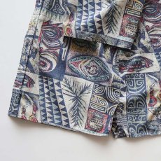 画像5: 〜90's reyn spooner COTTON ALL OVER PATTERN S/S HAWAIIAN BOX SHIRT (5)