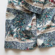 画像6: 〜90's PHIL EDWARDS by REYN SPOONER COTTON ALL OVER PATTERN S/S HAWAIIAN BOX SHIRT (6)