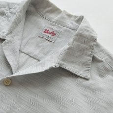 画像6: 50's Wesley COTTON WOVEN BORDER S/S LOOP COLLAR BOX SHIRT (6)