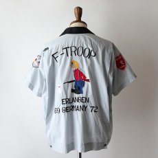 画像20: 〜70's Smoky COTTON EMBROIDERED S/S LOOP COLLAR BOWLING SHIRT "F-TROOP" (20)