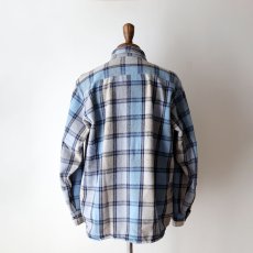 画像12: 90's FIELD & STREAM COTTON CHECK HEAVY FLANNEL SHIRT (12)