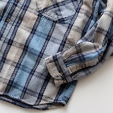 画像6: 90's FIELD & STREAM COTTON CHECK HEAVY FLANNEL SHIRT (6)