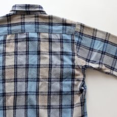 画像5: 90's FIELD & STREAM COTTON CHECK HEAVY FLANNEL SHIRT (5)