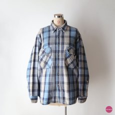 画像13: 90's FIELD & STREAM COTTON CHECK HEAVY FLANNEL SHIRT (13)