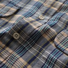 画像8: 80's nordstrom COTTON CHECK FLANNEL B/D SHIRT (8)