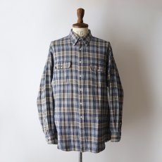 画像9: 80's nordstrom COTTON CHECK FLANNEL B/D SHIRT (9)