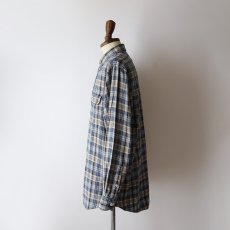 画像10: 80's nordstrom COTTON CHECK FLANNEL B/D SHIRT (10)