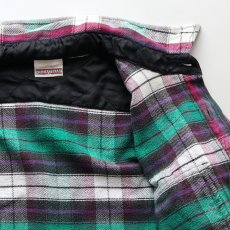 画像8: 90's FIELD & STREAM COTTON CHECK HEAVY FLANNEL SHIRT (8)