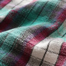 画像11: 90's FIELD & STREAM COTTON CHECK HEAVY FLANNEL SHIRT (11)