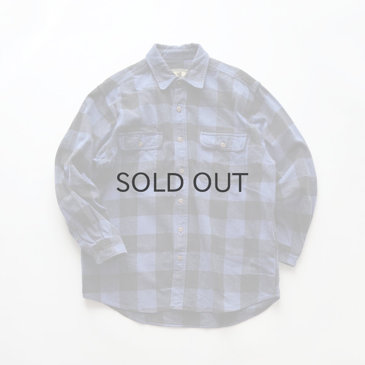 画像1: 〜00's FIELD & STREAM COTTON BUFFALO CHECK HEAVY FLANNEL SHIRT 【L】 (1)