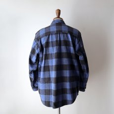 画像13: 〜00's FIELD & STREAM COTTON BUFFALO CHECK HEAVY FLANNEL SHIRT 【L】 (13)