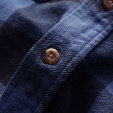 画像9: 〜00's FIELD & STREAM COTTON BUFFALO CHECK HEAVY FLANNEL SHIRT 【L】 (9)