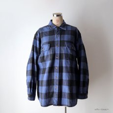 画像14: 〜00's FIELD & STREAM COTTON BUFFALO CHECK HEAVY FLANNEL SHIRT 【L】 (14)