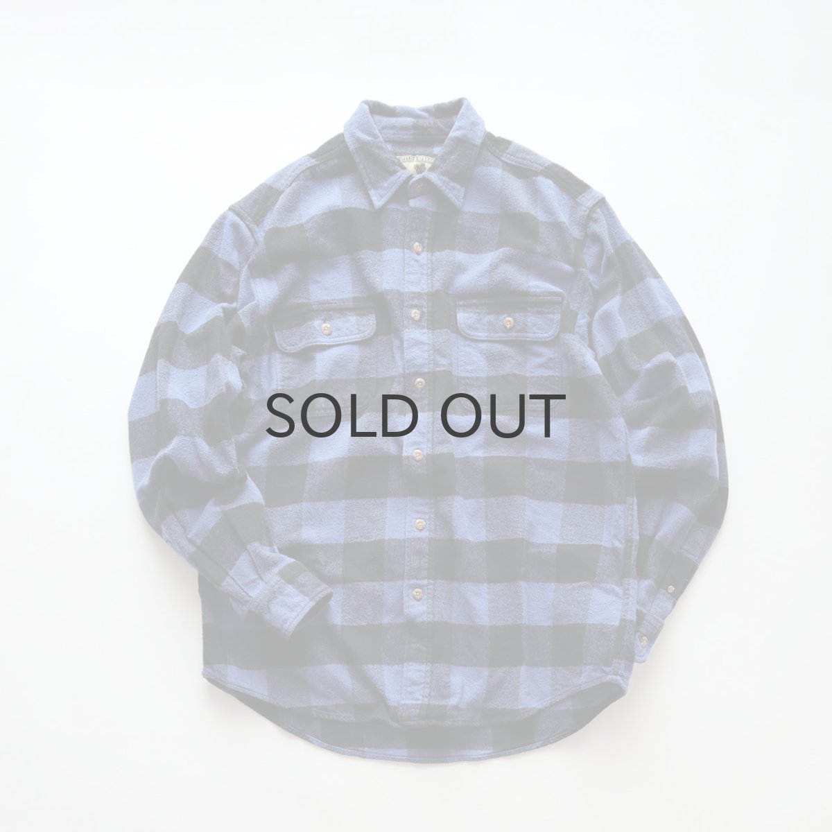 画像1: 〜00's FIELD & STREAM COTTON BUFFALO CHECK HEAVY FLANNEL SHIRT 【L-TALL】 (1)