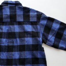 画像5: 〜00's FIELD & STREAM COTTON BUFFALO CHECK HEAVY FLANNEL SHIRT 【L-TALL】 (5)