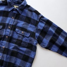 画像3: 〜00's FIELD & STREAM COTTON BUFFALO CHECK HEAVY FLANNEL SHIRT 【L-TALL】 (3)