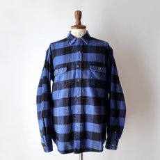 画像11: 〜00's FIELD & STREAM COTTON BUFFALO CHECK HEAVY FLANNEL SHIRT 【L-TALL】 (11)