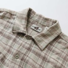 画像5: 〜90's PROTON COTTON CHECK HEAVY FLANNEL OPEN COLLAR BOX SHIRT (5)