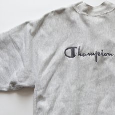 画像8: 90's Champion "REVERSE WEAVE" BACK EMBROIDERED SWEAT SNAP CARDIGAN "Champion" "MADE IN USA" (8)